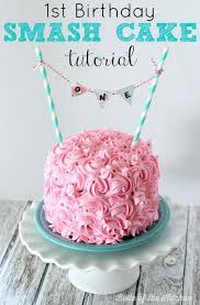 Birthday cake recipe ideas with personal portions like cupcakes and mini cakes let you avoid the fight over who got the biggest slice. 1st Birthday Smash Cake Tutorial Simple Vanilla Cake Recipe Belle Of The Kitchen