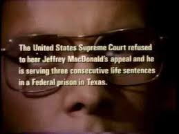 Fatal vision is a 1984 american television miniseries based on the fatal vision controversy, and the book of the same name, about the murders of the wife and daughters of u.s. Fatal Vision Jeffrey Macdonald Verdict Youtube