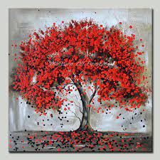 Golden trees painting modern abstract painting textured | etsy. Oil Paintings Mintura Big Tree Modern Art Hand Painted Acrylic Canvas Art Pictures Room Decor Canvas Art Wall Stick No Framed Painting Calligraphy Aliexpress