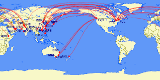 The distance between beijing and san francisco is: The Longest Flights From Canada Distant Points
