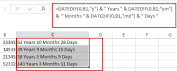 It is based on the amount of time it takes for the earth to rotate the sun. How To Convert Days To Years Months Days In Excel Free Excel Tutorial