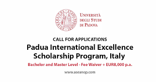 A scholarship is an award of money that is provided for a student to support their pursuit of a the main difference between these funds and loans is that scholarship money does not need to be repaid. Padua International Excellence Scholarship Program Italy Asean Scholarships