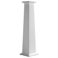 Kiln dried boards virtually eliminate splitting. Fypon Premiumselect Craftsman Style Tapered Flat Column Wraps
