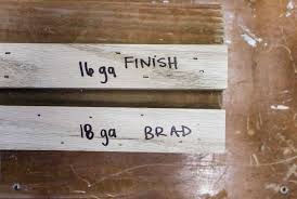 Which one should you take? Brad Nailer Vs Finish Nailer What S The Difference Making Manzanita