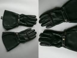 Vintage Indian Motorcycle Black Leather Gloves Gauntlet Ladies By Thiefislandvintage On E Black Leather Gloves Vintage Indian Motorcycles Indian Motorcycle