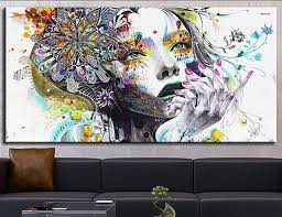 Collection by db • last updated 6 weeks ago. Dp Artisan Modern Wall Art Girl With Flowers Oil Painting Prints Painting On Canvas No Frame Pictures Decor For Living Room 18inchx36inch Canvasprintworld Com Online Wall Art Canvas Painting Landscape Painting