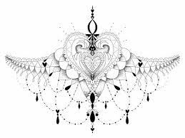 Jewels Dots Sternum Tattoo Drawings Lace Tattoo Sternum Tattoo Tattoo Dot Work