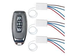 Greencycle 1pk 3 Way Remote Switch And 3pk Receiver Wireless Lights Switch Kit Remote Control Lamp Newegg Com