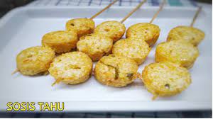 Resep Membuat Sosis Tahu Jajanan Anak Sekolah Youtube Resep Cemilan Sosis