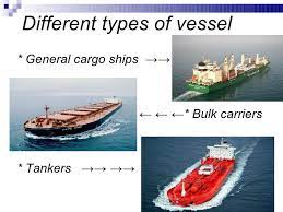 Different Types Of Vessels Cargo Shipping Vessel Cargo