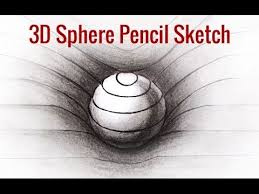 3d Drawings Tricks Learn How To Make A 3d Sphere In Few Steps 3d Art Pencil Drawings Drawing Tips Art Pencils Realistic Pencil Drawings