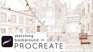 Basically, it is important to draw backgrounds based on data like photos. Background Sketching In Procreate Youtube