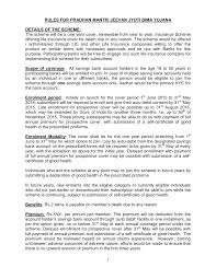 The scheme is a one year cover. Https Www Indiapost Gov In Financial Dop Pdffiles Rules 20pmjjby Pdf