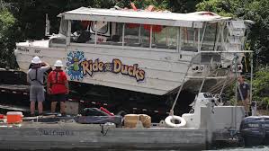 captain of duck boat that sank on table