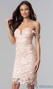 Lace Off The Shoulder Short Cocktail Party Dress Dresses Lace Dress Formal Fashion Women