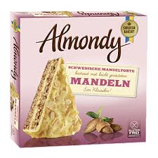 Almondy Schwedische Mandeltorte 400g Bei Rewe Online Bestellen Schwedische Mandeltorte Mandeltorte Torten