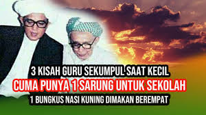 Bukan maksudnya matinya di majelis ilmu, tapi dia berniat seumur hidup menuntut ilmu, walau matinya tidak di majelis ilmu. Kisah Hikmah 15 Ketika Guru Sekumpul Sekolah Di Darussalam Hanya Punya Satu Sarung Yang Dipakai Koranbanjar Net
