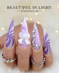 Inspiring stiletto nails to win over you | naildesignsjournal.com. 50 Fun And Fashionable Purple Nail Design Ideas For Any Occasion