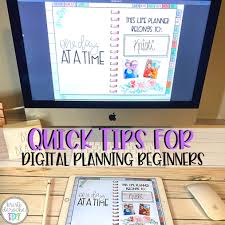 How to make a digital planner in google slides. Quick Tips For Digital Planning Beginners Kristi Deroche Digitals