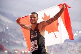 The smiling duet of andre de grasse and usain bolt during the m. De Grasse Eyes Opportunity To Upgrade To Gold At Tokyo 2020