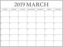 March Calendar 2019 A4 Size Calendar Printables Printable Calendar Template Monthly Calendar Printable