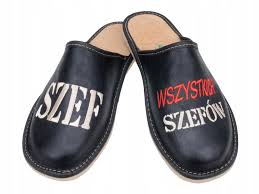 Dzień ojca (23 czerwca) coraz bliżej. Szef Wszystkich Szefow Kapcie Prezent Dzien Ojca 8184222756 Allegro Pl
