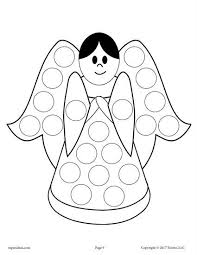 10 Christmas Do A Dot Printables Do A Dot Christmas Sunday School Sunday School Crafts