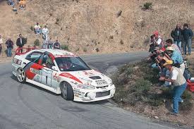 Oops Mitsubishi Lancer Rally Car Rally Car Racing