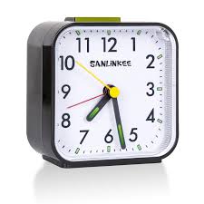 Our small wall clock kits to large tower kits or wood clocks are easy to build while having fun. Sanlinkee Alarm Clock Bedside Battery Powered Analog Alarm Clocks Non Ticking Small Table Clocks Silent Alarm Clock With Luminous Large Display Snooze Light Function For Bedroom Office Buy Online In Japan At