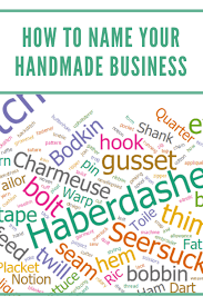 Therefore, you would want a name that is original, that conveys a message about your business and can easily be remembered. How To Choose A Name For Your Handmade Business Sewing Society Handmade Business Craft Business Cute Business Names