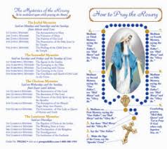 This simple how to. on praying the rosary is for your spiritual help and for you to spread to others. 4 Page Rosary Instruction Pamphlet In English 100 Count Prospect Hill Co