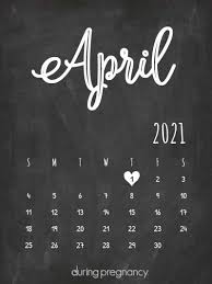 It is the first day of the second quarter of the year. How Far Along Am I If My Due Date Is April 1 2021