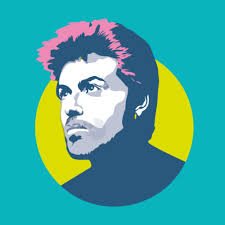 George Michael China Art Plate