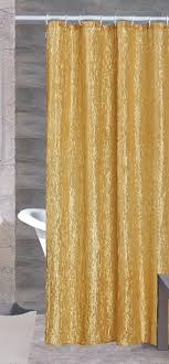 (blue) 4.8 out of 5 stars. Sherry Luxurious Crushed Satin Fabric Shower Curtain Gold Gold Shower Curtain Fabric Shower Curtains Curtains