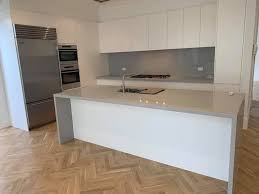 White will also never go out of style when it comes to kitchen paint color ideas —especially kitchen cabinets. Brighton Kitchen 2pak White Polar Qtr Melbourne Kitchen Renovators Facebook