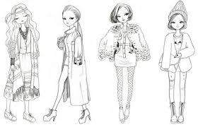 Pin On Fashion Coloring