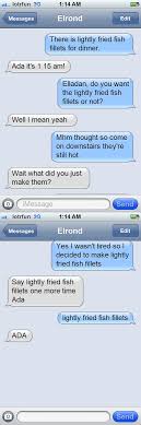 Light Fried Fish Fillets Eh Elrond Lord Of The Rings The Hobbit Lotr Funny