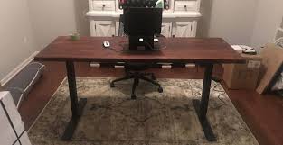 Using this type of legs for a computer desk is quite risky, but some products of metal pipe are quite sturdy. How To Build A Diy Adjustable Standing Desk Step By Step Photos Home Stratosphere