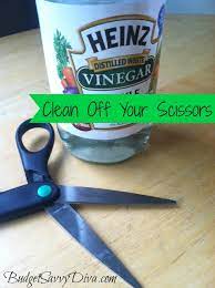 How To Easily Clean Clean Off Your Scissors Budget Savvy Diva