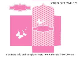 Envelop packaging design for fast food, restaurant and bakery. Seed Packet Envelope