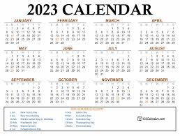 year 2023 calendar templates 123calendars com