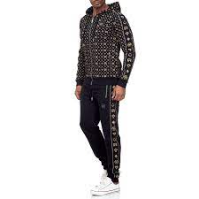 Red Bridge Men S Jogging Suit Sweat Suit Set Jacket Pants Allover Pre 84 90