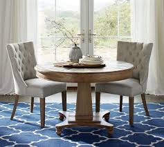 roma round pedestal dining table