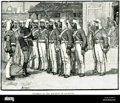 Indian mutiny 1857 lucknow hi-res stock ...