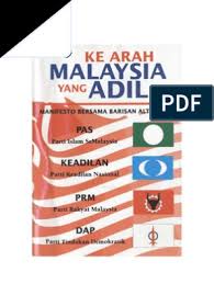 This is probably how our parents must have felt when the then colonial british masters handed over our country back to. Pakatan Harapan Manifesto Pdf