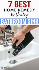 blocked sink, diy plumbing, unclog sink