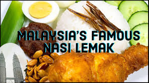 Nasi lemak is the de facto national dish of malaysia. Nasi Lemak Ayam Goreng Satu Bungkus With English Subtitles Malaysia S Famous Nasi Lemak In Tamil Youtube