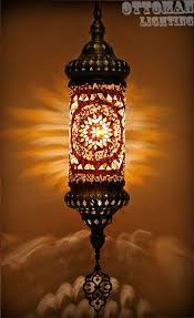 Handmade Cylinder Turkish Mosaic Hanging Lamp Morrocan Style Etsy Antique Lamp Shades Turkish Lamps Mosaic Lamp