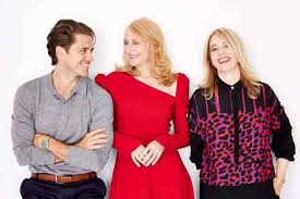 Tveit plays the heartthrob carnival worker danny bailey, who is labeled as a bit of a bad boy and starts up a flirtation with melissa. We Re Stuck Together Which Is Strange But True Aaron Tveit Patricia Clarkson Out Of Blue