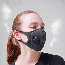 De mondkapjes hebben een goede filter capaciteit, zijn veilig en betrouwbaar. Black Mask With Filter Valve Reusable Dust Mask Can Be Cleaned And Reused Mondkapjes Met Filter Filtros Para Mascarillas Ziloqa In
